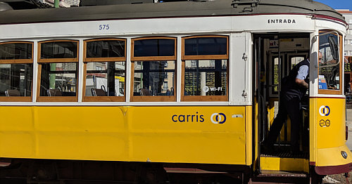 Lisbon tram