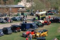 Classic vehicles met at Amberley for a special event.