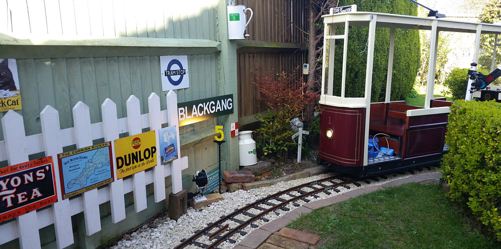 Blackgang garden railway