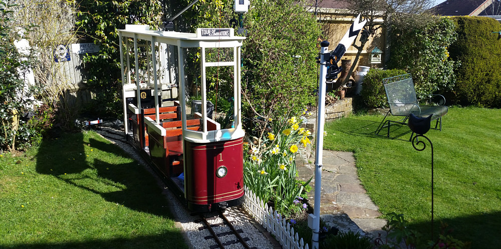 Blackgang garden railway