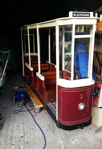 model tram for sale