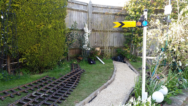 Construction of the Blackgang Garden Railway