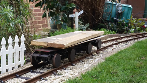 Blackgang garden railway - maintenence wagon
