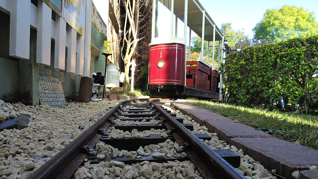 Blackgang minature passenger garden railway