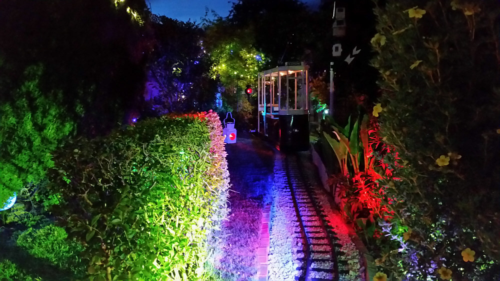 Blackgang minature passenger garden railway