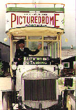 Dave Parker, author of this site, driving the 1909 Tilling Stevens bus