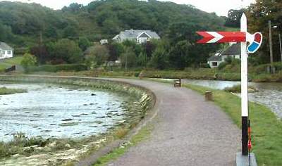 West Cork railway at Timoleague in 2003