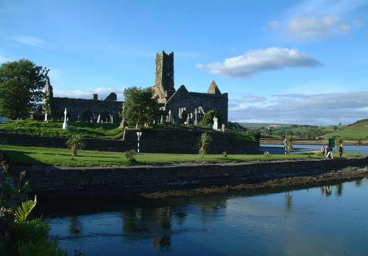 West Cork - the ruin of Timoleague Abbey