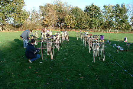 Henfield St. Peter's School firework display, 6th November, 1999.