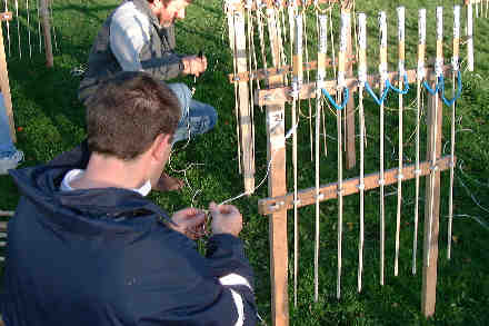 Henfield St. Peter's School firework display, 6th November, 1999.