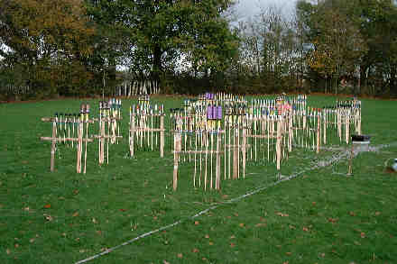 Henfield St. Peter's School firework display, 6th November, 1999.