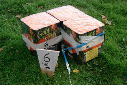 Henfield St. Peter's School firework display, 6th November, 1999.