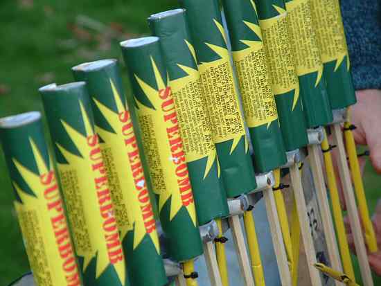 Henfield St. Peter's School firework display, 9th November 2002.