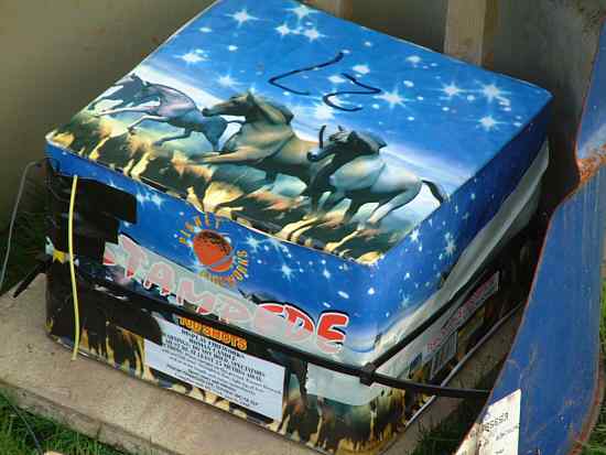 Henfield St. Peter's School firework display, 9th November 2002.