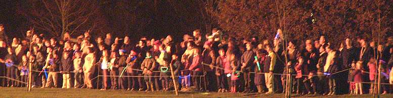 Henfield St. Peter's School firework display, 9th November 2002.