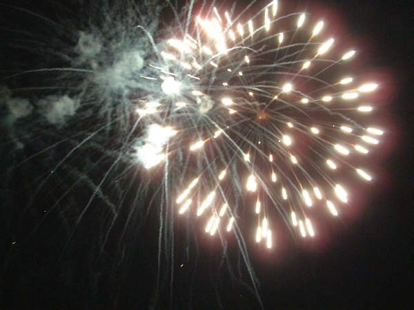 Henfield St. Peter's School firework display, 9th November 2002.
