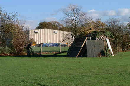 Henfield St. Peter's School firework display, 6th November, 1999.