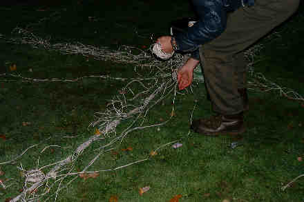 Henfield St. Peter's School firework display, 6th November, 1999.