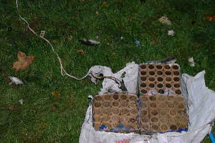 Henfield St. Peter's School firework display, 6th November, 1999.