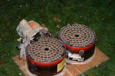 Henfield St. Peter's School firework display, 6th November, 1999.