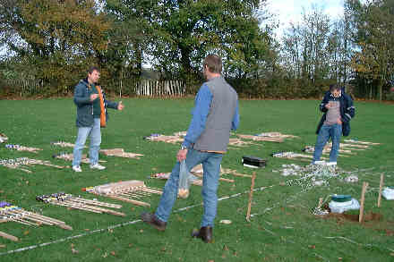 Henfield St. Peter's School firework display, 6th November, 1999.