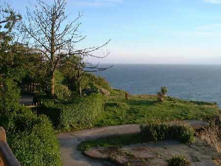 Landslip at Blackgang