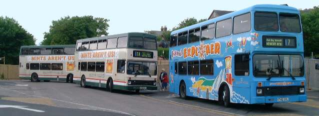 Blackgang evening buses