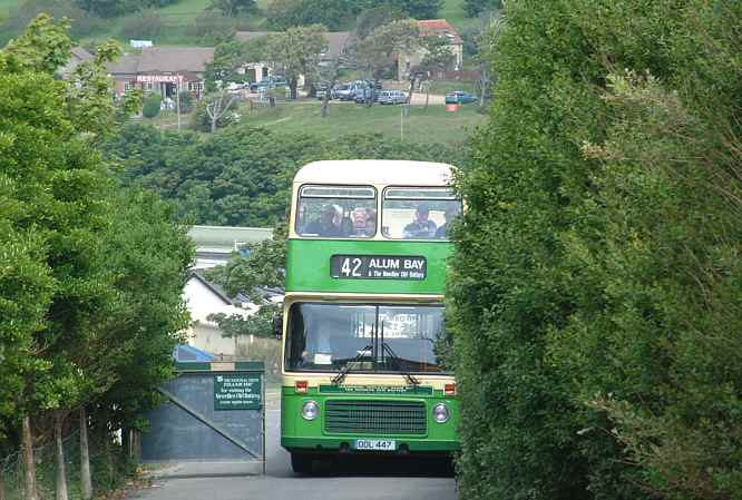 Alum Bay buses