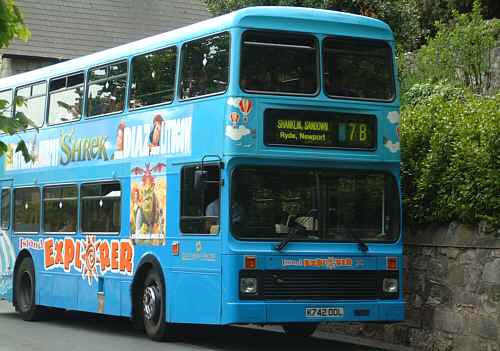 Leeson Road ventnor bus