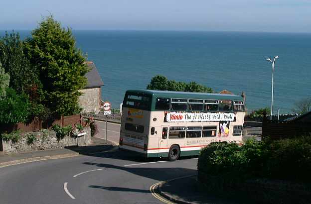 bus in Ventnor, ZigZag Road