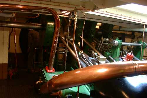 Engine Room of S.S. Compton Castle