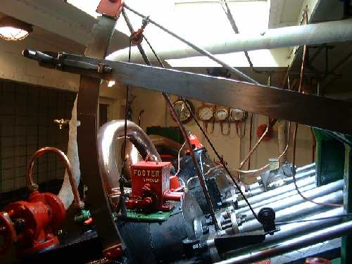 Engine Room of S.S. Compton Castle