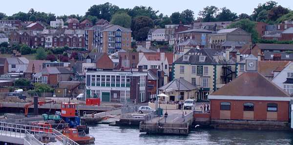 Cowes waterfront