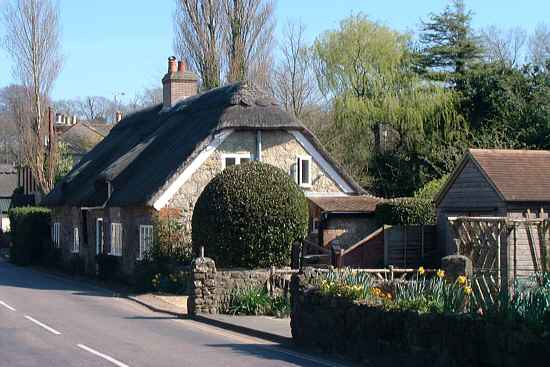 Picture of Godshill village, Isle of Wight