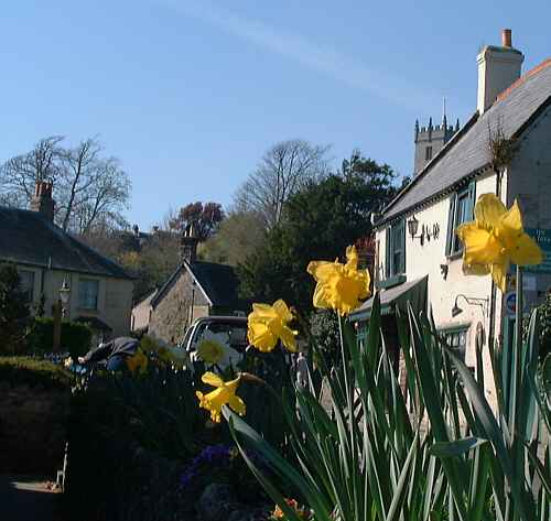 Picture of Godshill village, Isle of Wight