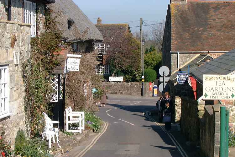 Picture of Godshill village, Isle of Wight