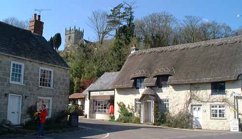 Picture of Godshill village, Isle of Wight