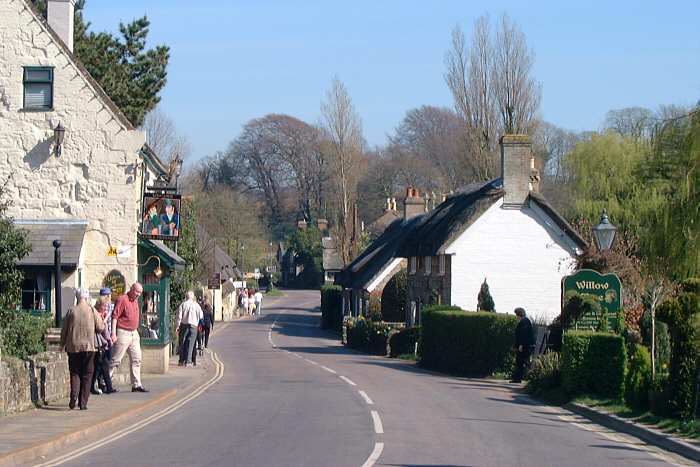 Picture of Godshill village, Isle of Wight