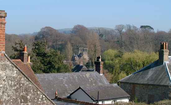 Picture of Godshill village, Isle of Wight