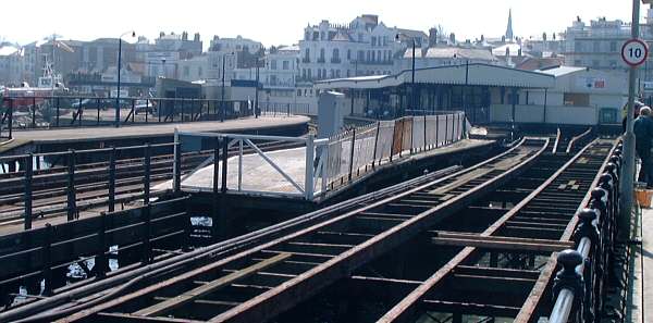 Ryde tramway at the Esplanade