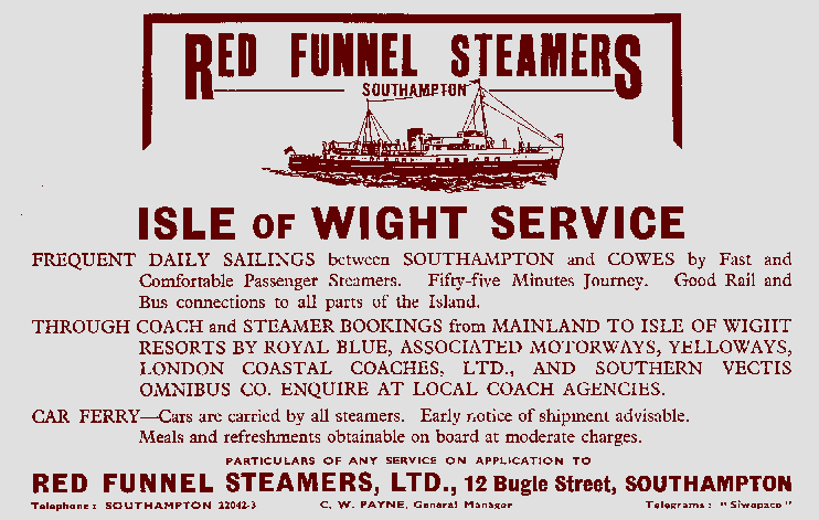 Old Isle of Wight advertisment
