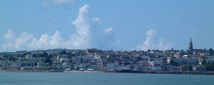 Ryde from the sea