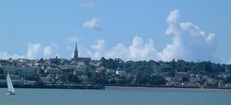 Ryde from the sea