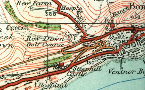 1932 map of Ventnor