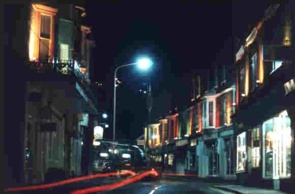 Photo of Ventnor at night