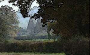 Kent - the garden of England  - hops and oasts