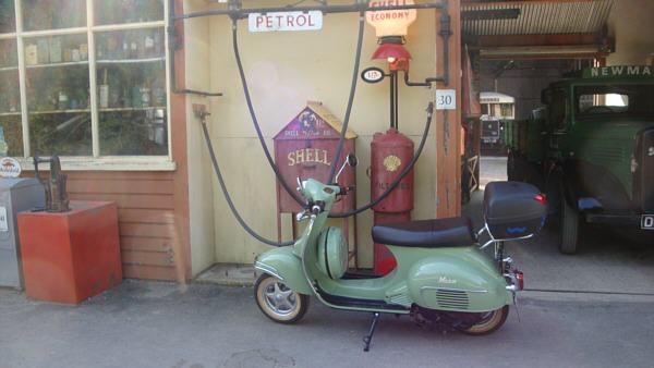 Neco Abruzzi at Amberley Museum's country garage