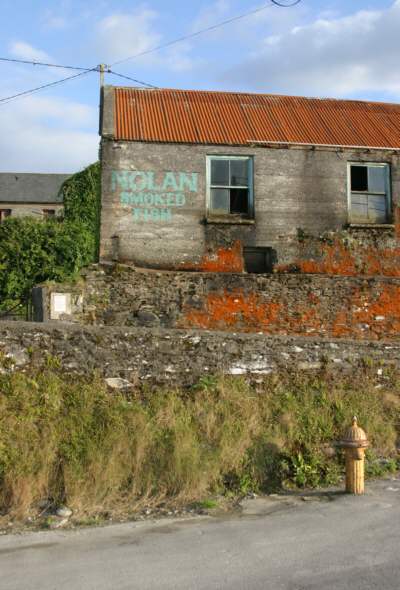 rusty building