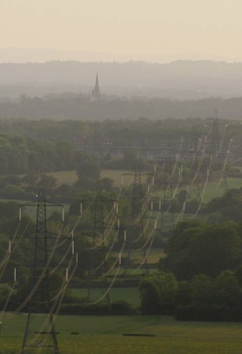 Pylons and Bolney supergrid