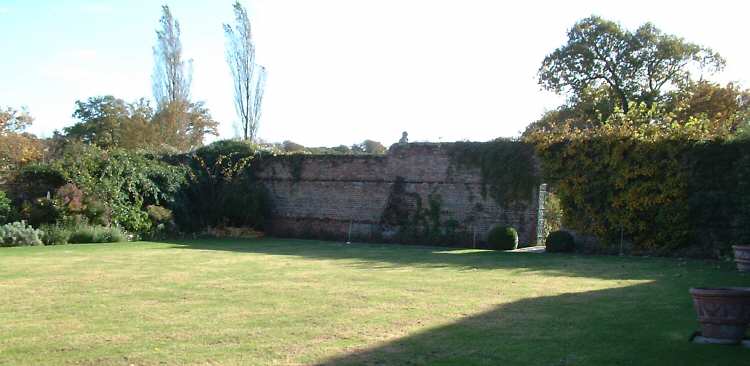 Front courtyard in Autumn